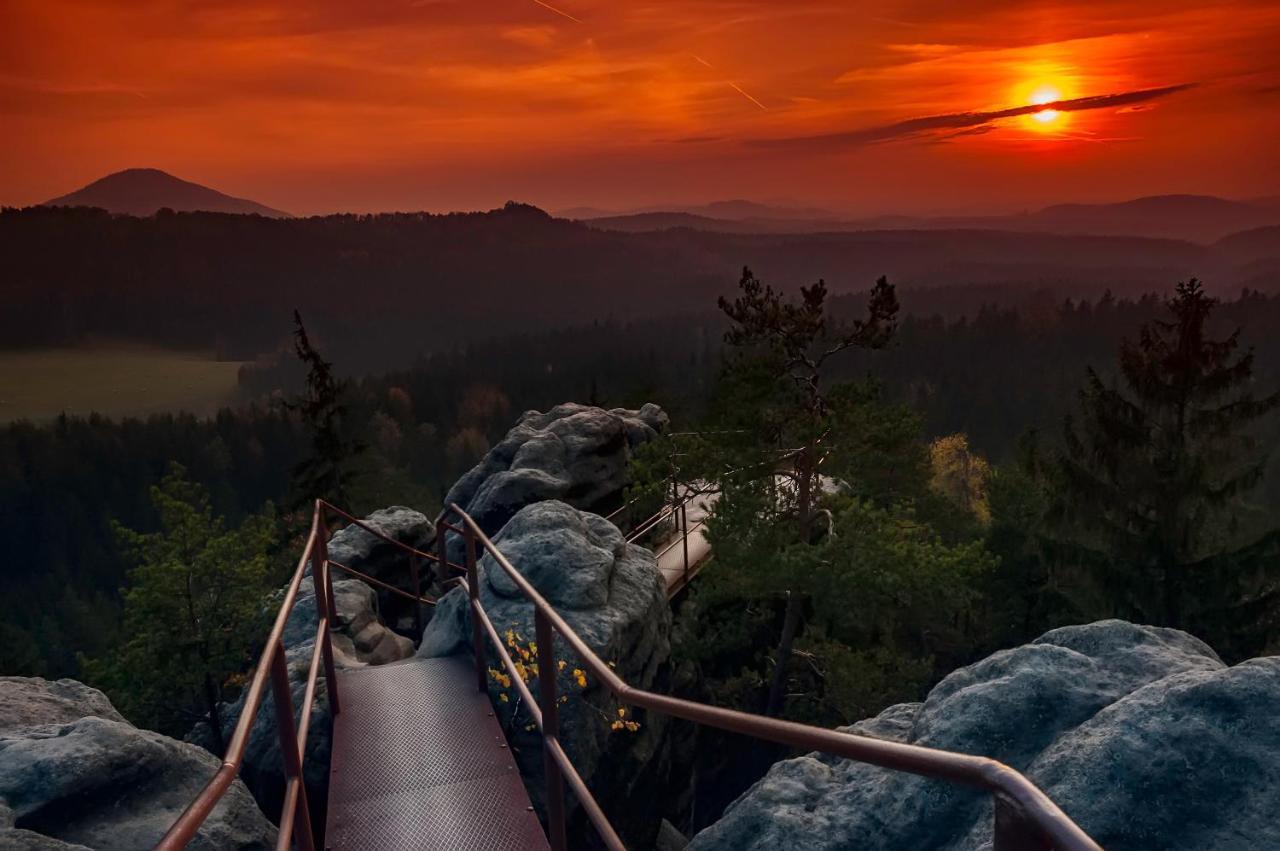 Hotel Kortus Jetřichovice Kültér fotó
